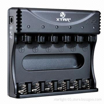 XTAR WP6II Charger, Intelligent and Safe for Li-ion Batteries
